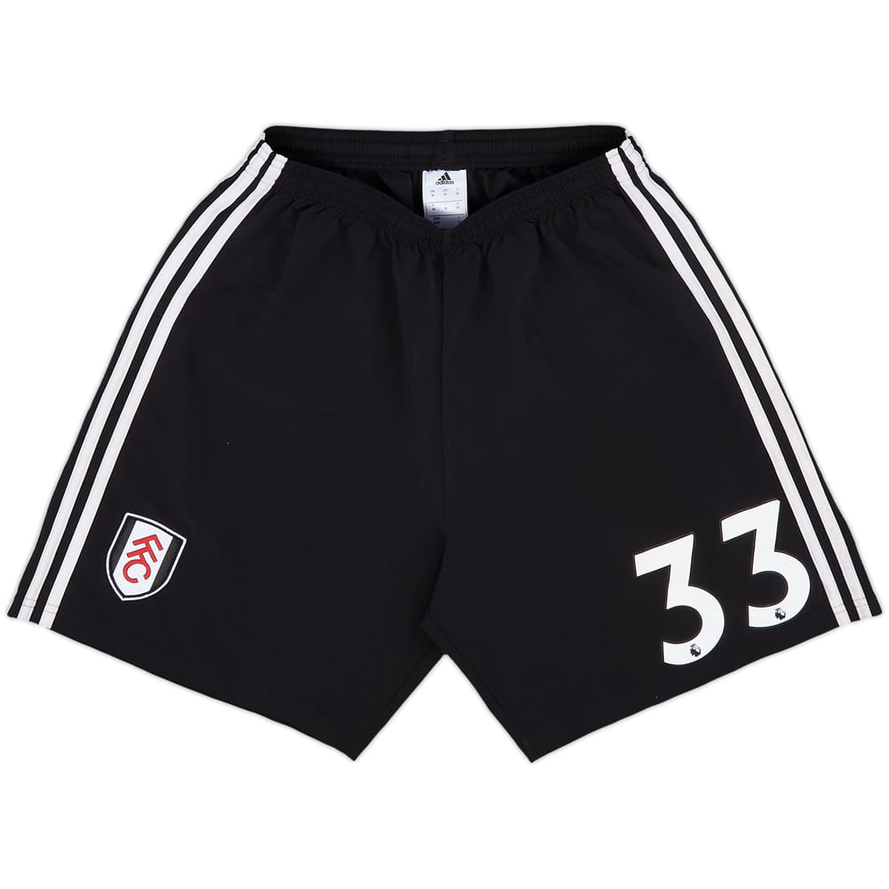 2018-19 Fulham Player Issue Home Shorts #33 - 6/10 - (M)
