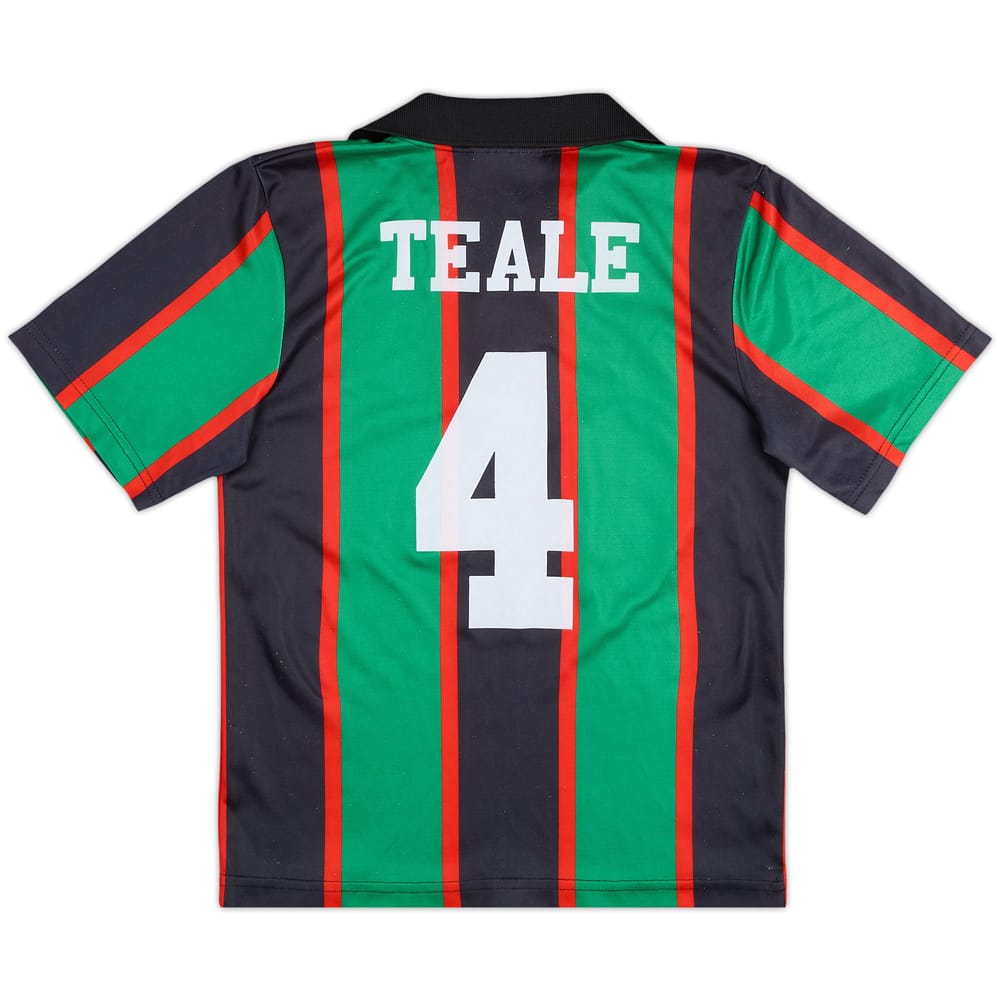 1993-95 Aston Villa Away Shirt Teale #4 - 7/10 - (L.Boys)