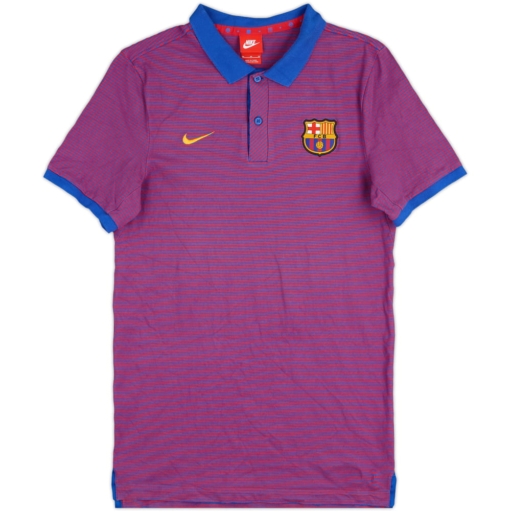 2016-17 Barcelona Nike Polo Shirt - 10/10 - (M)