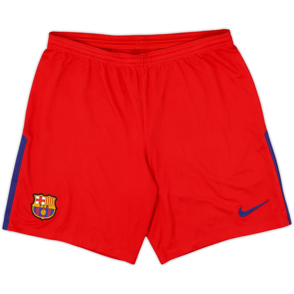 2017-18 Barcelona Nike Training Shorts - 8/10 - (S)