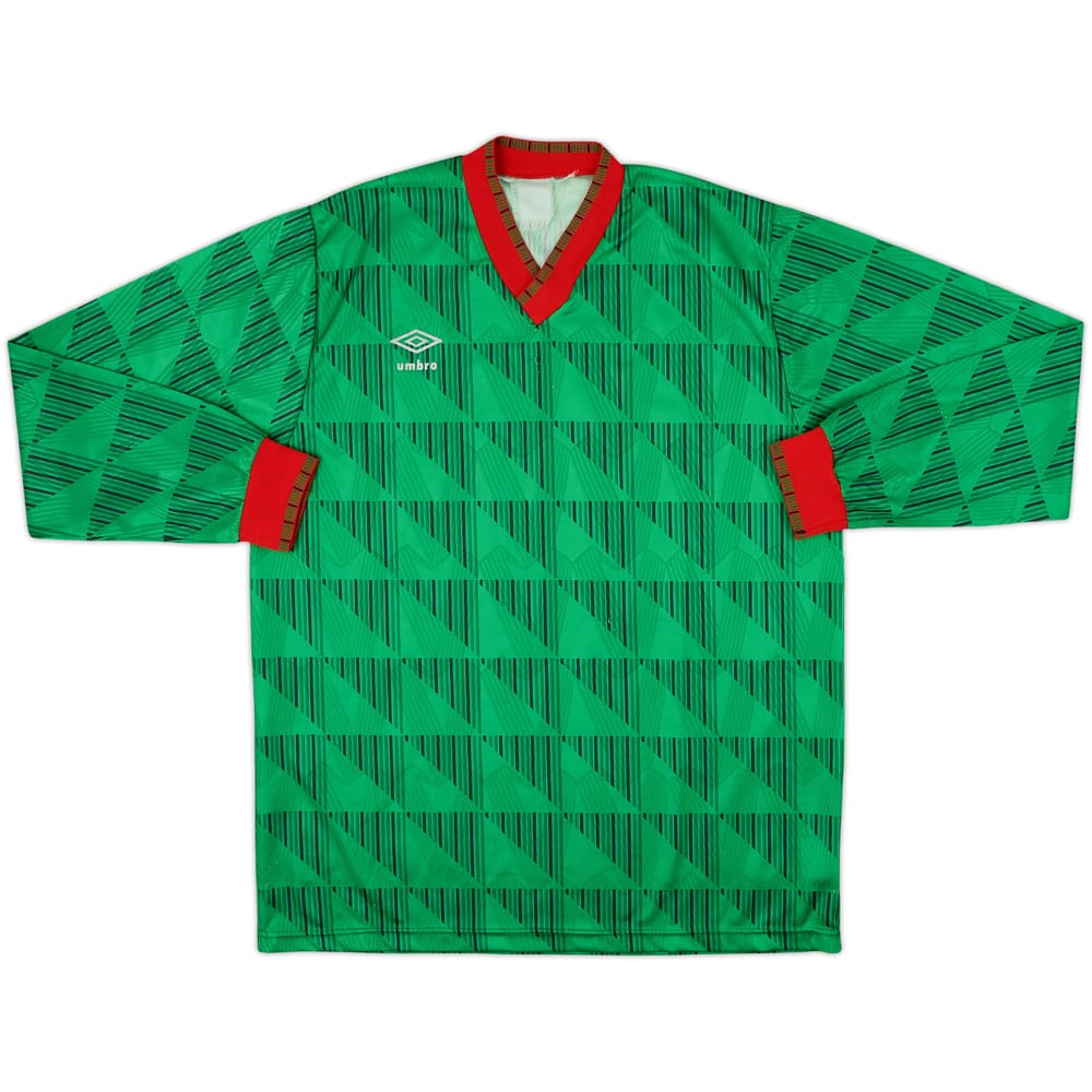 1990s Umbro Template L/S Shirt - 8/10 - (XL)