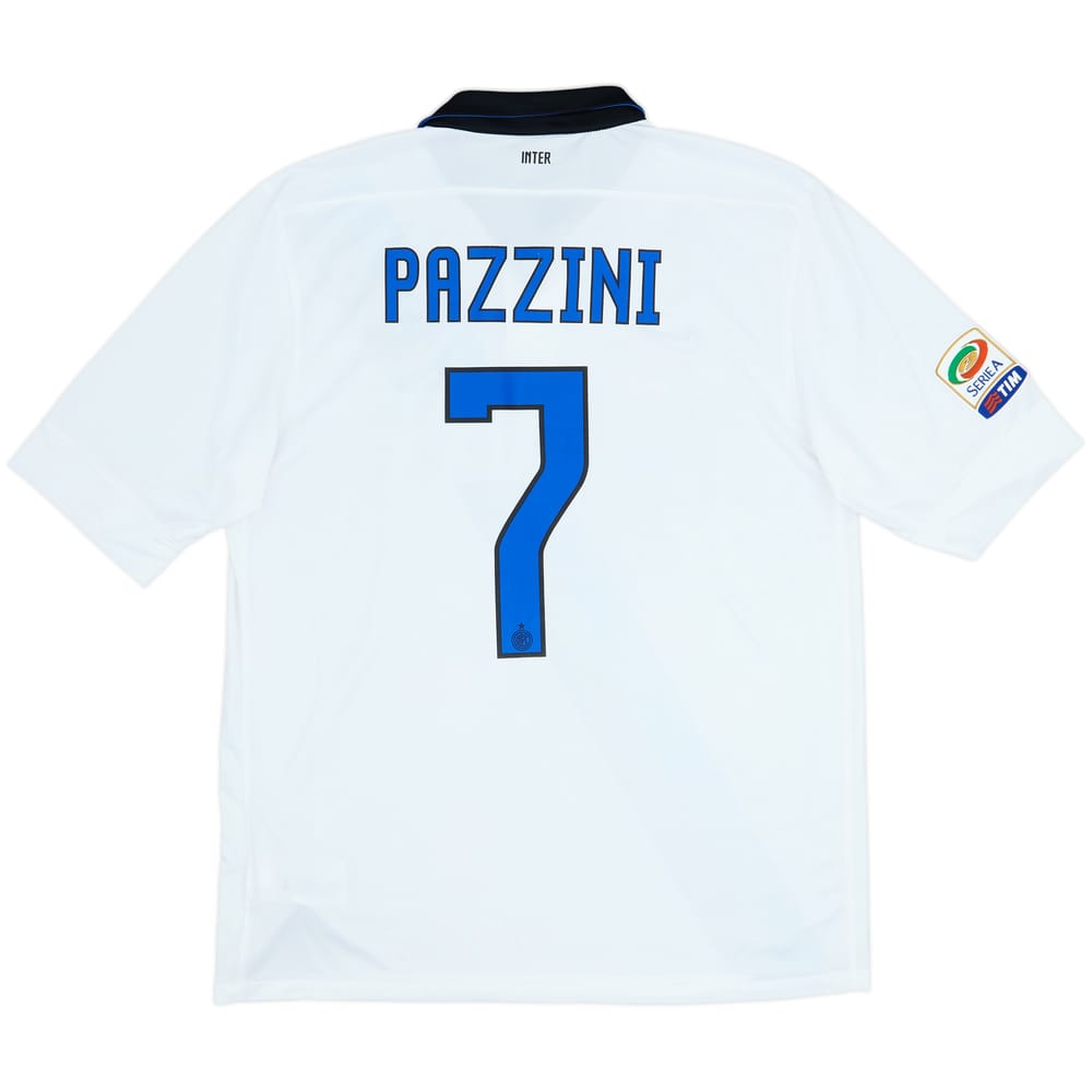 Camiseta de visitante del Inter Milan 2011-12 Pazzini #7 - 5/10 - (L)