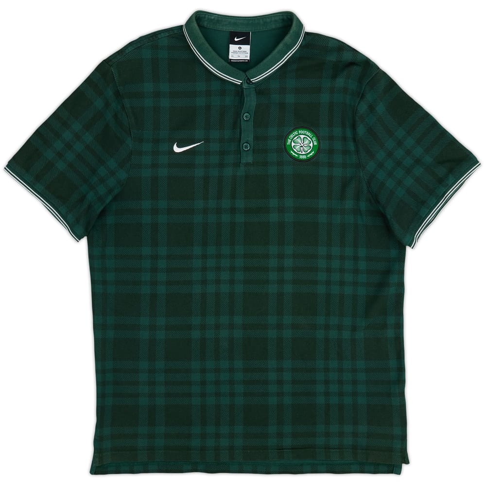2014-15 Celtic Nike Polo Shirt - 9/10 - (XL)
