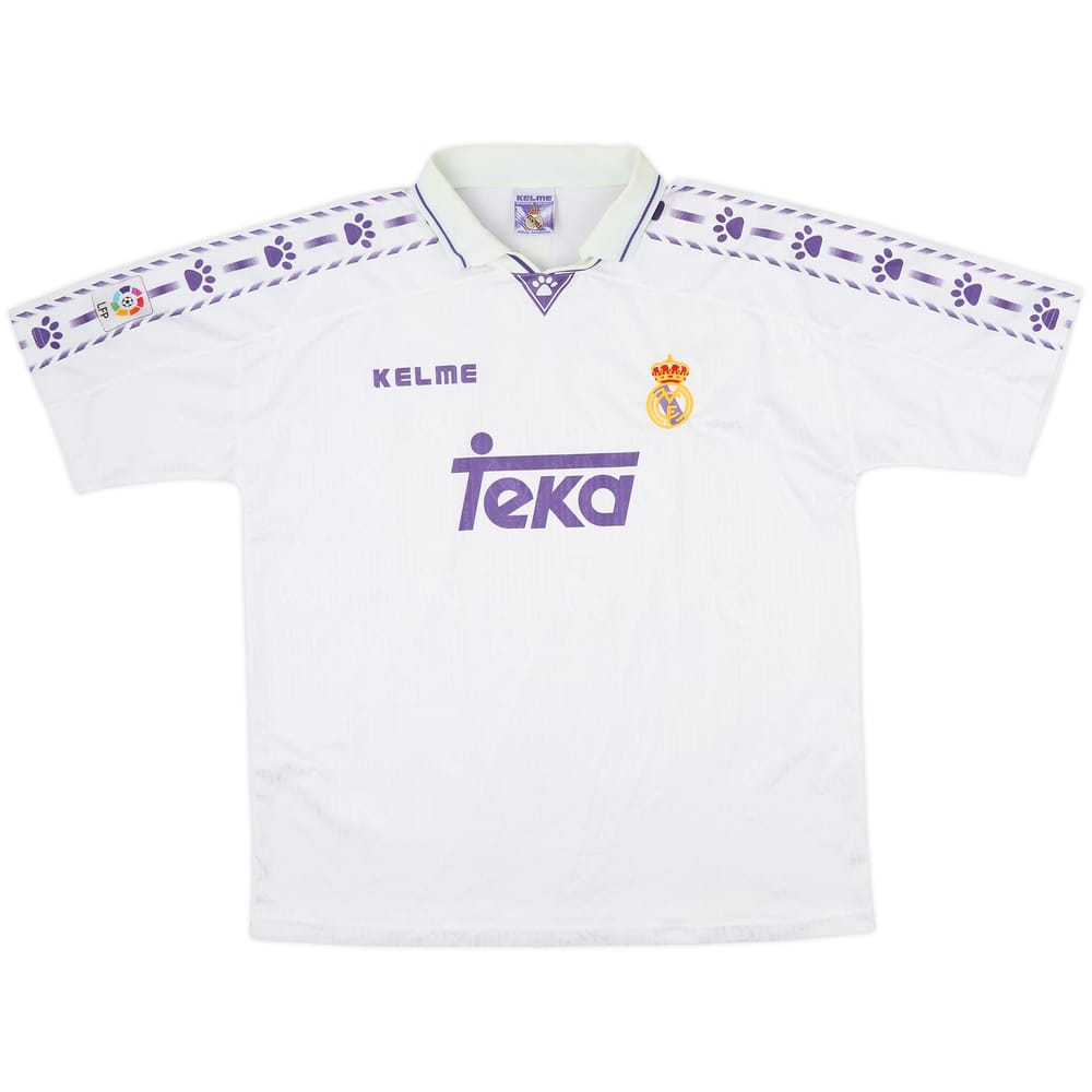 1996-97 Real Madrid Home Shirt - 7/10 - (XXL)