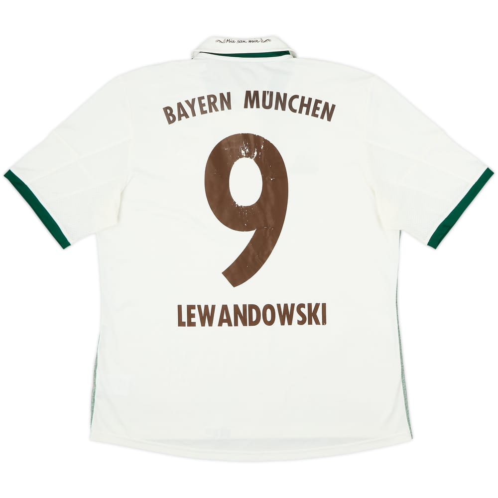 2013-14 Bayern Munich Away Shirt Lewandowski #9 - 5/10 - (XL)