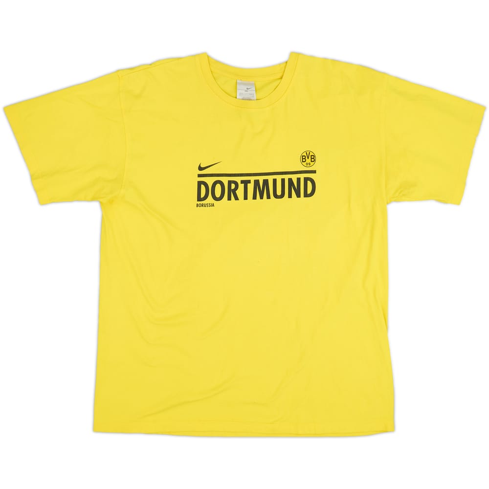 2004-05 Borussia Dortmund Nike Cotton Tee - 5/10 - (XXL)
