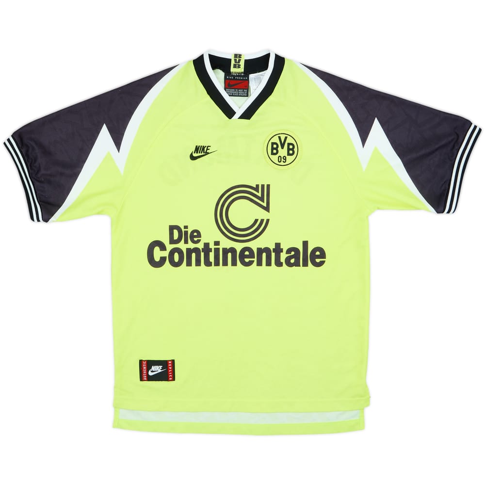 1995-96 Borussia Dortmund Home Shirt - 8/10 - (M)