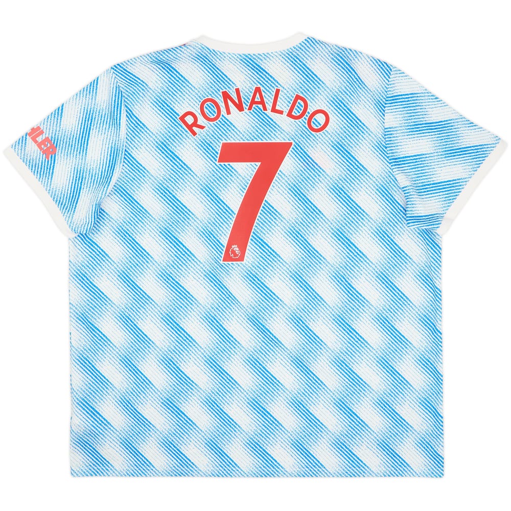 Camiseta de visitante del Manchester United 2021-22 Ronaldo #7 - 10/10 - (3XL)