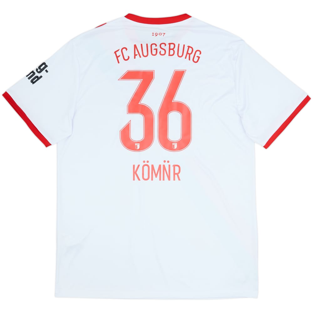 2025-26 Augsburg Home Shirt Komnr #36 - 6/10 - (4XL)