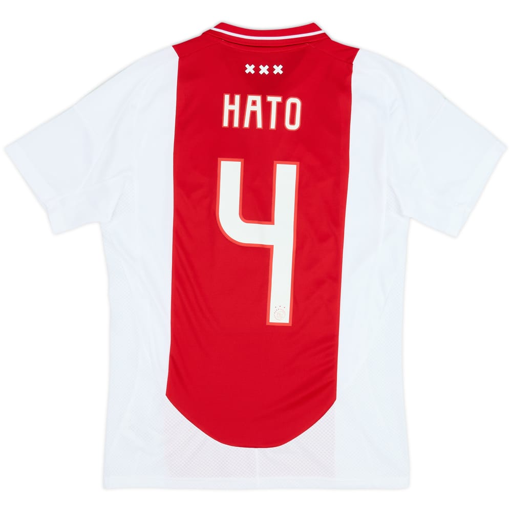 2024-25 Ajax Home Shirt Hato #4 - 8/10 - (M)