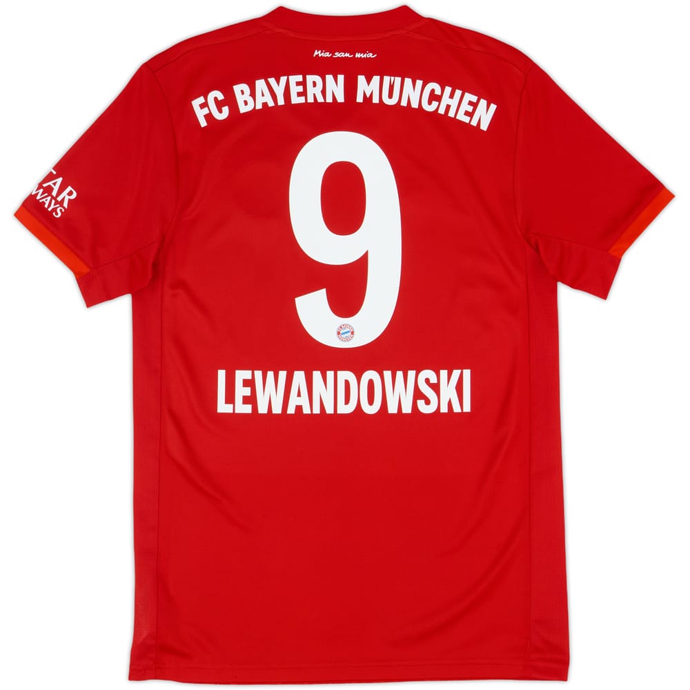 2019-20 Bayern Munich Home Shirt Lewandowski #9 - 8/10 - (S)