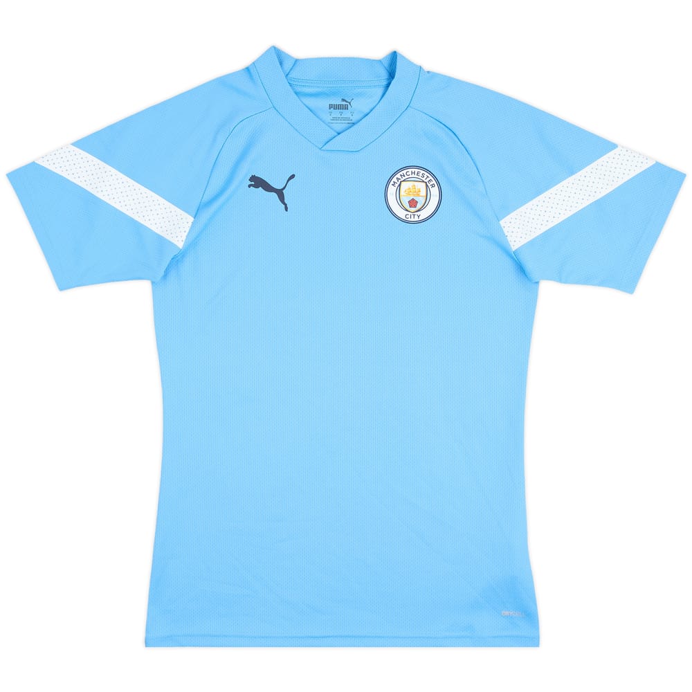 2021-22 Manchester City Puma Training Shirt - 9/10 - (S)