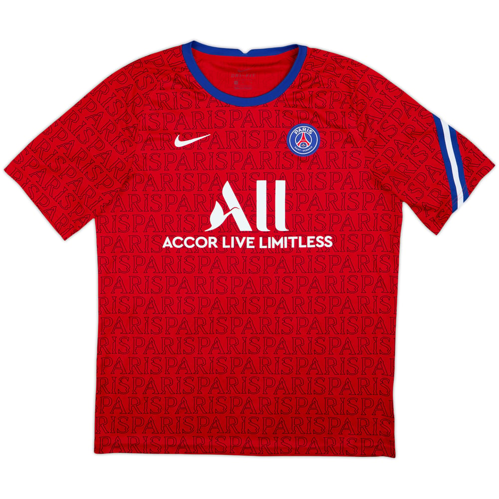 2020-21 Paris Saint-Germain Nike Training Shirt - 8/10 - (L)
