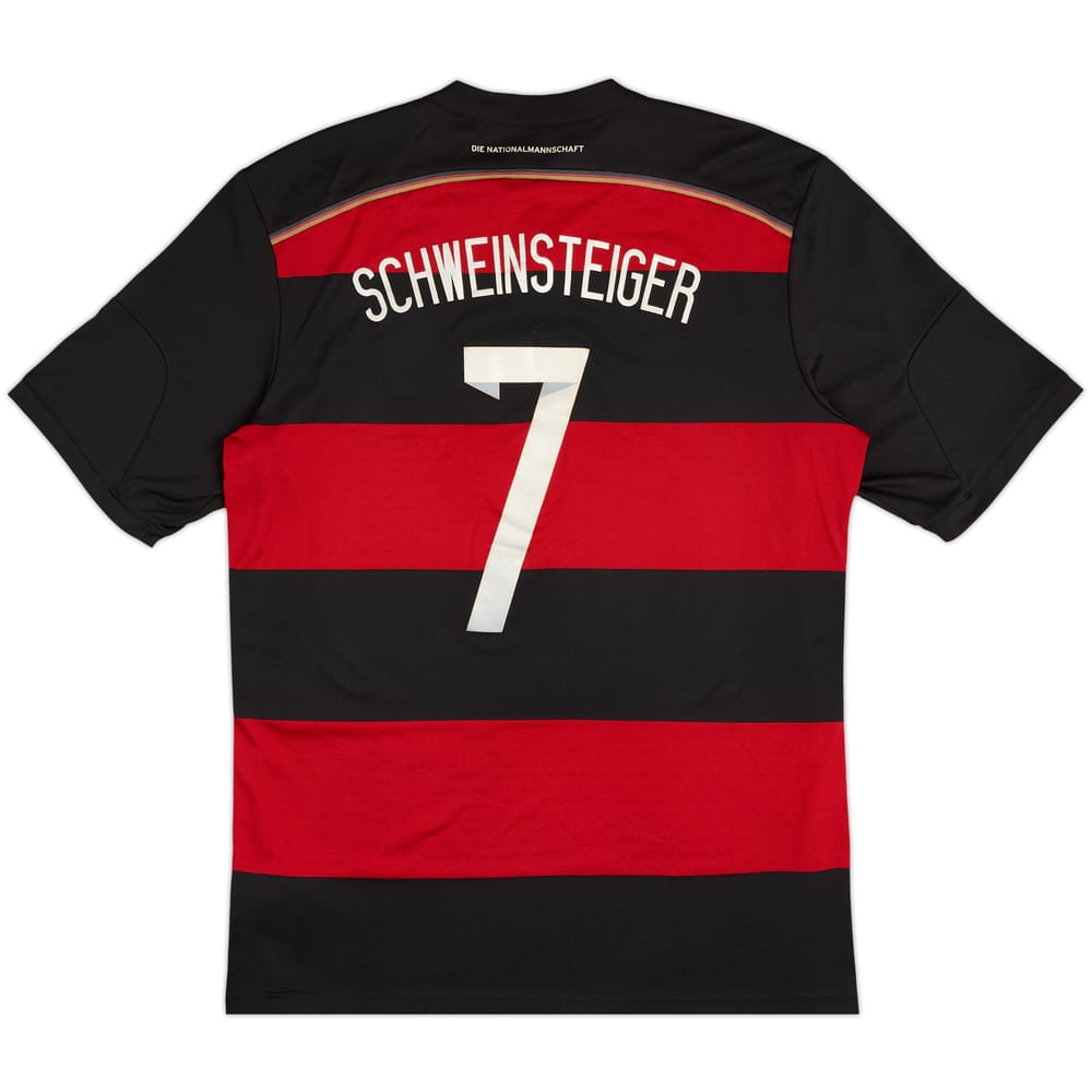 2014-15 Germany Away Shirt Schweinsteiger #7 - 9/10 - (XL)