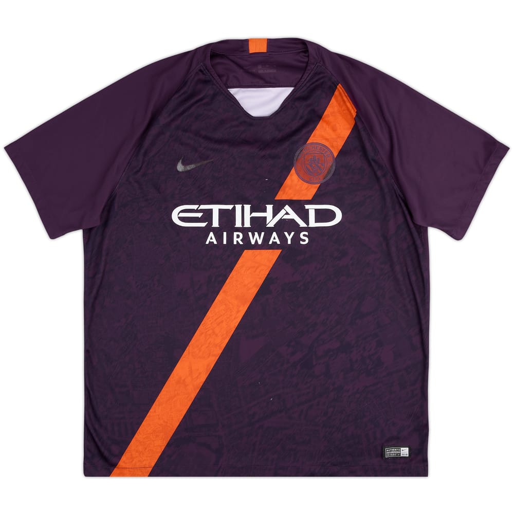 Camiseta de la tercera equipación del Manchester City 2018-19 - 4/10 - (XL)