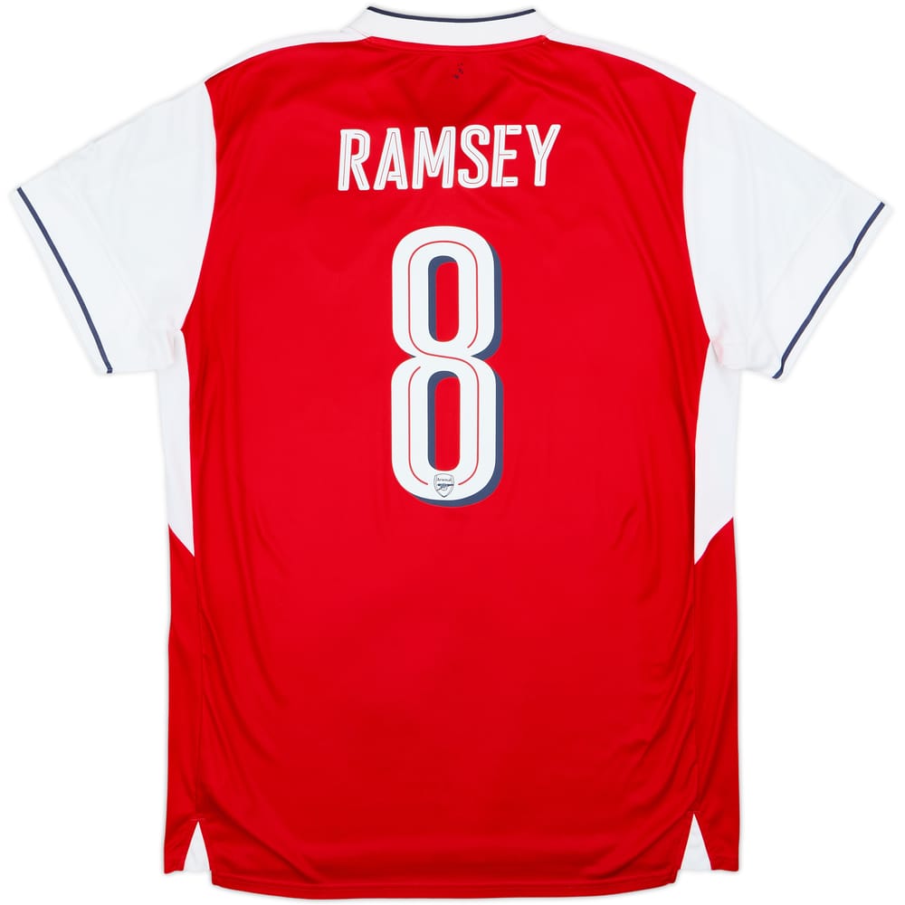 2016-17 Arsenal Home Shirt Ramsey #8 - 6/10 - (XL)