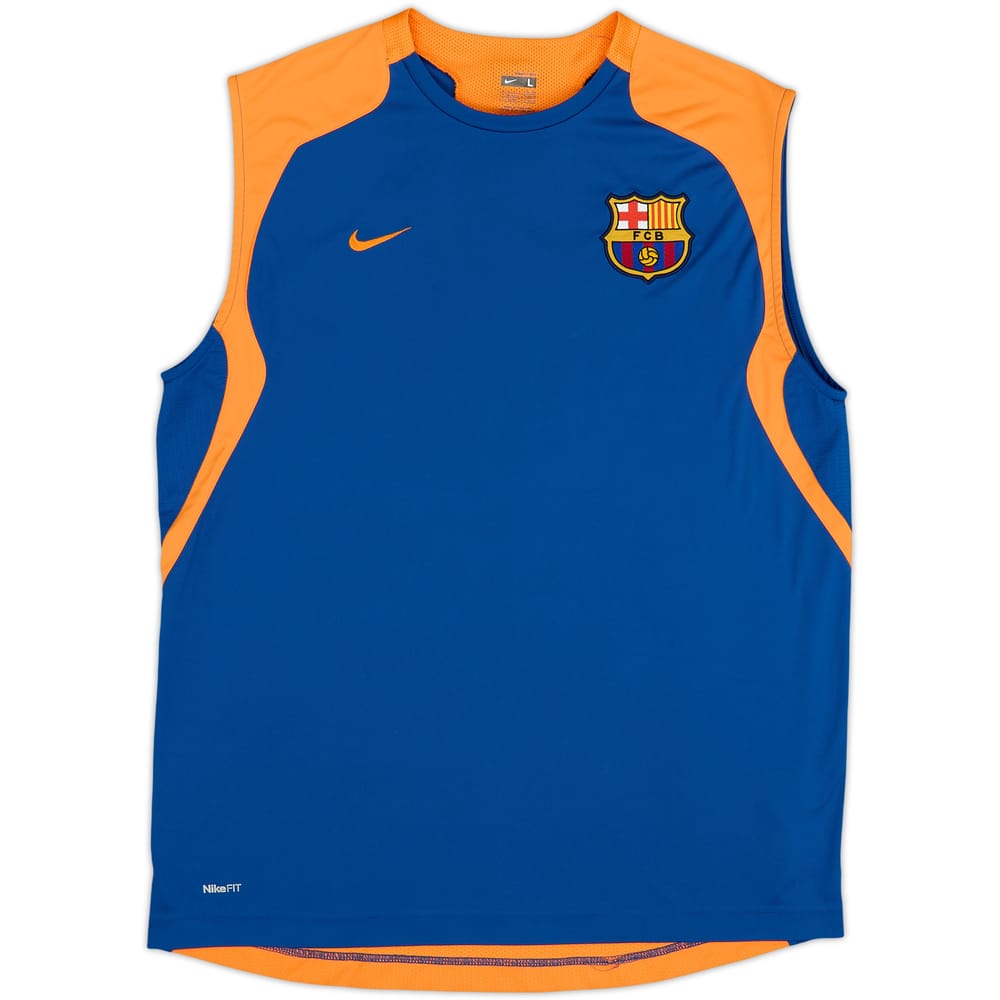 2007-08 Barcelona Nike Chaleco de entrenamiento - 9/10 - (L)