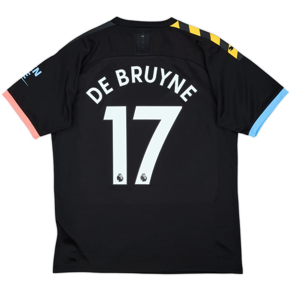 2019-20 Manchester City Away Shirt De Bruyne #17 - 8/10 - (L)
