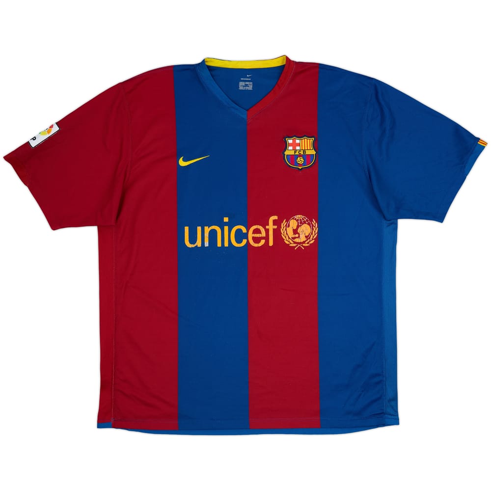 2006-07 Barcelona Home Shirt - 5/10 - (XXL)