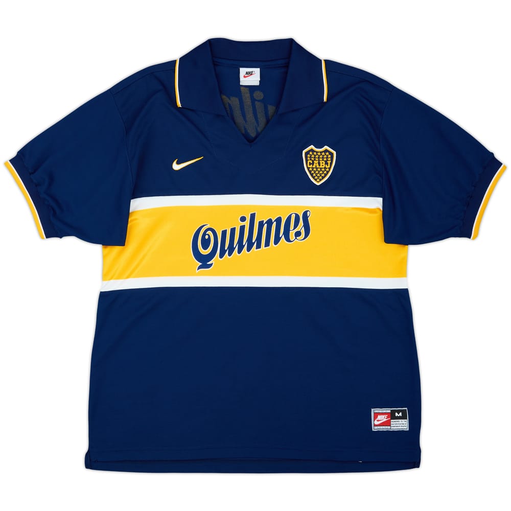1997-98 Boca Juniors Home Shirt - 8/10 - (L)