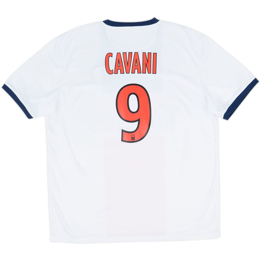 Camiseta de visitante del Paris Saint-Germain 2013-14 Cavani #9 - 9/10 - (XL)