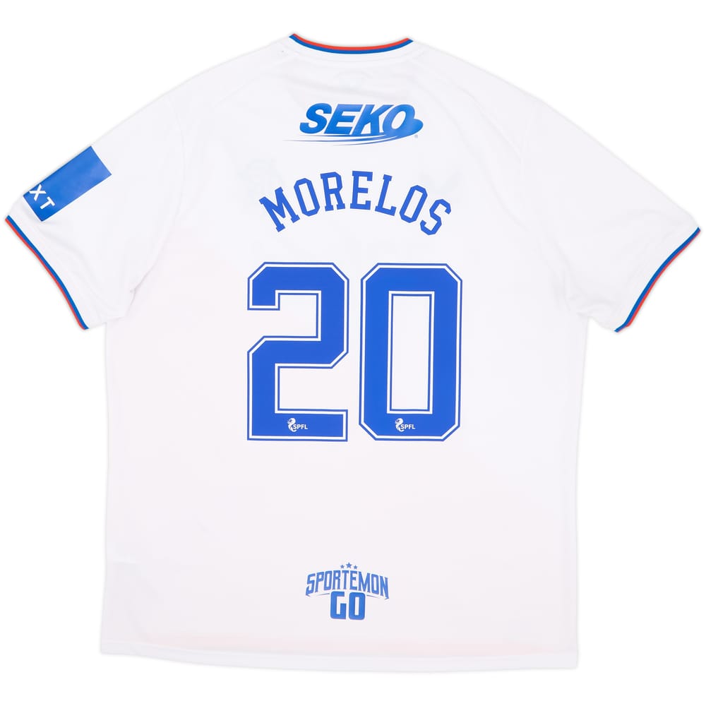 2022-23 Rangers Away Shirt Morelos #20