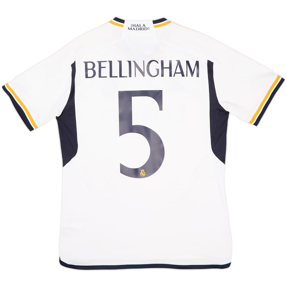2023-24 Real Madrid Home Shirt Bellingham #5 - 10/10 - (M)