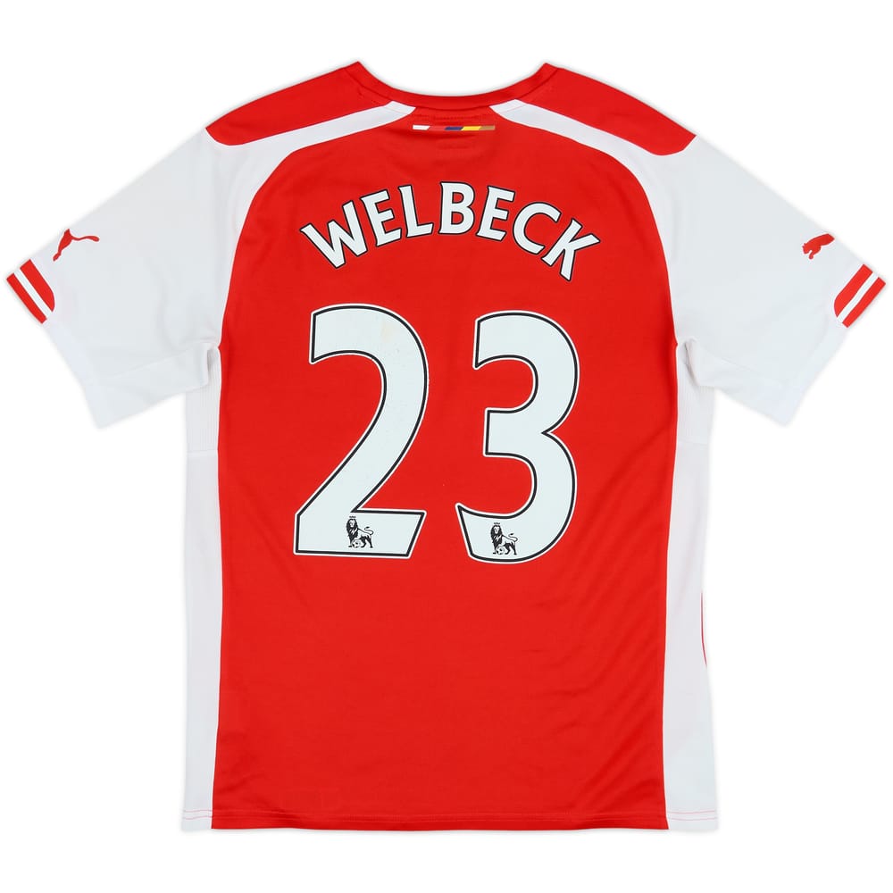 2014-15 Arsenal Home Shirt Welbeck #23 - 5/10 - (S)