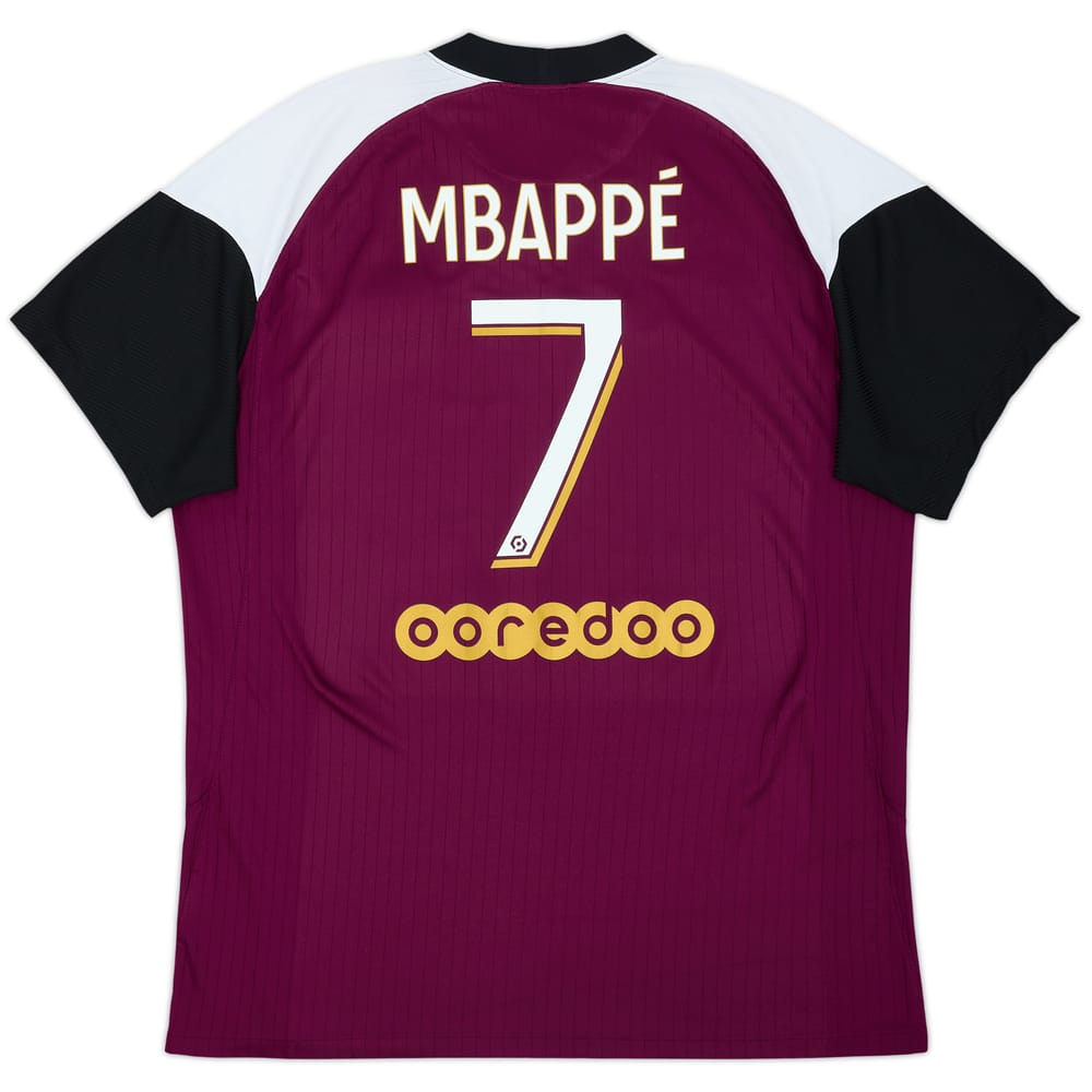2020-21 Paris Saint-Germain Maillot third Mbappe #7 - 6/10 - (XL)