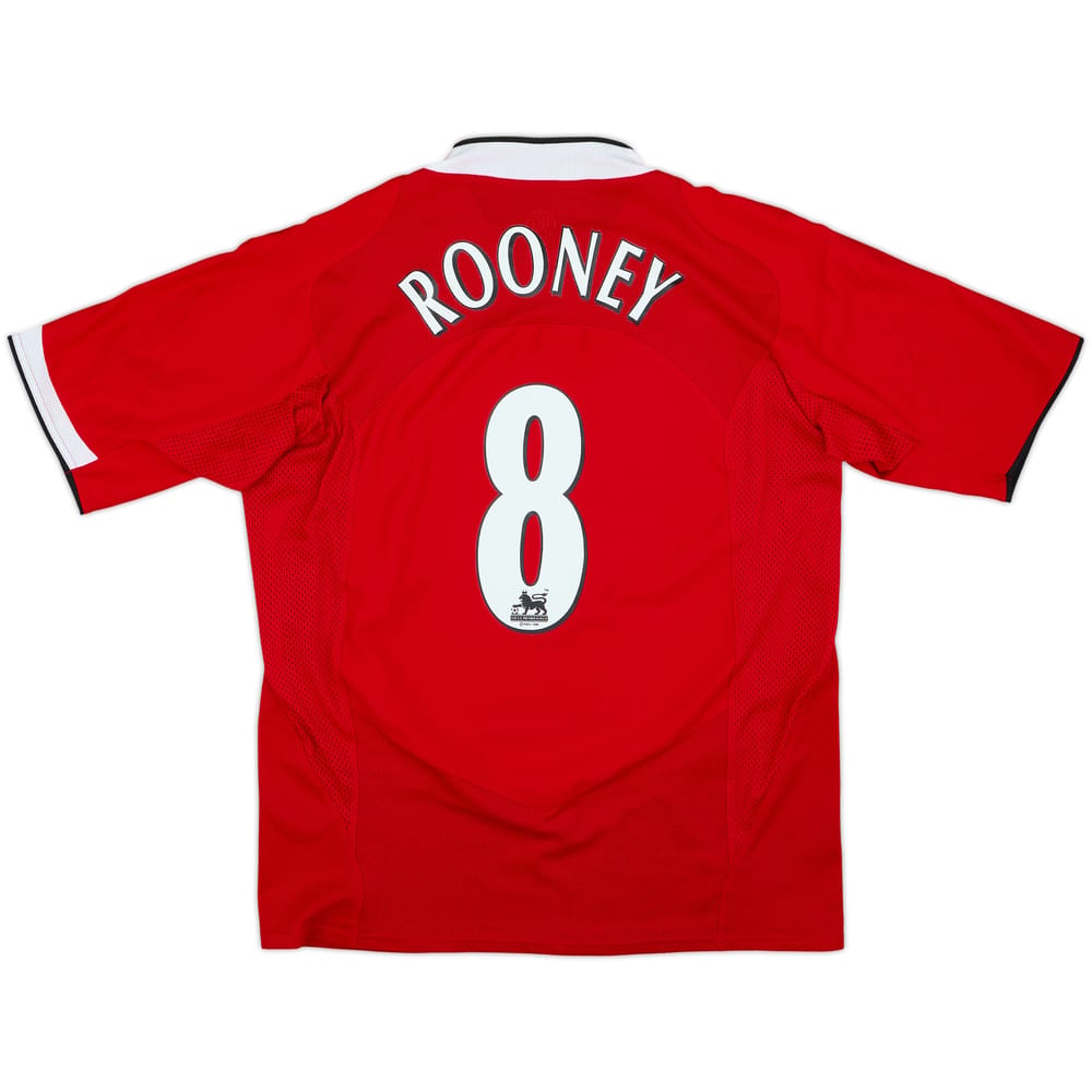 2004-06 Manchester United Home Shirt Rooney #8 - 10/10 - (L)