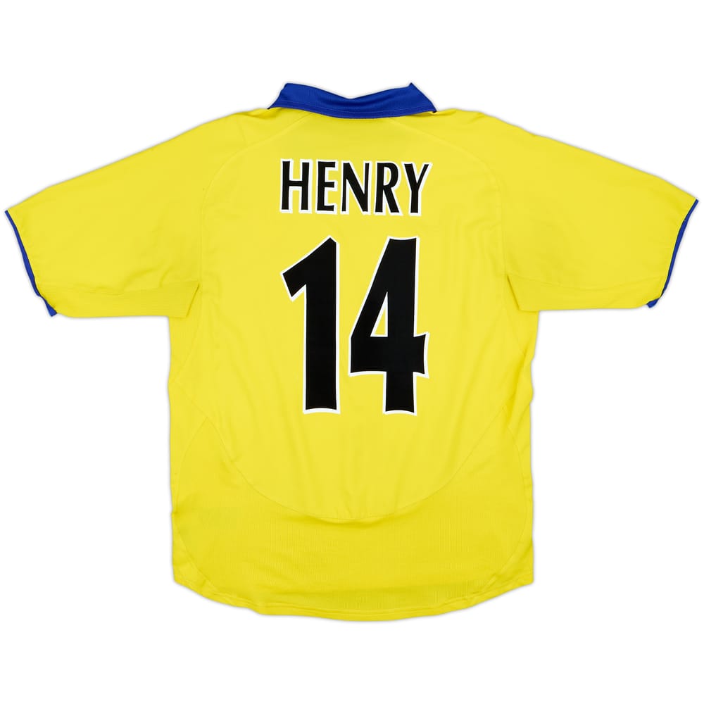 2003-05 Arsenal Away Shirt Henry #14 - 6/10 - (M)