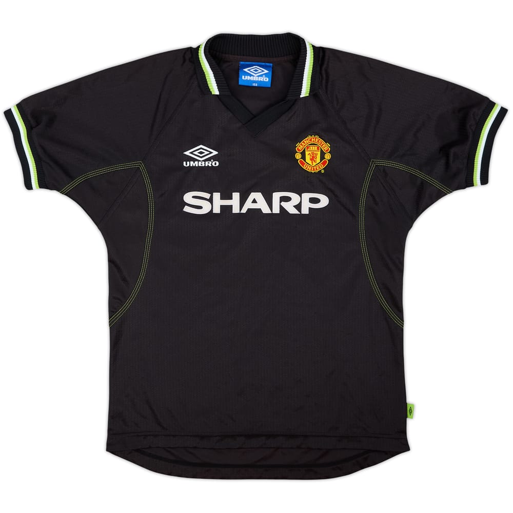 1998-99 Manchester United Third Shirt - 8/10 - (13-14 Years)