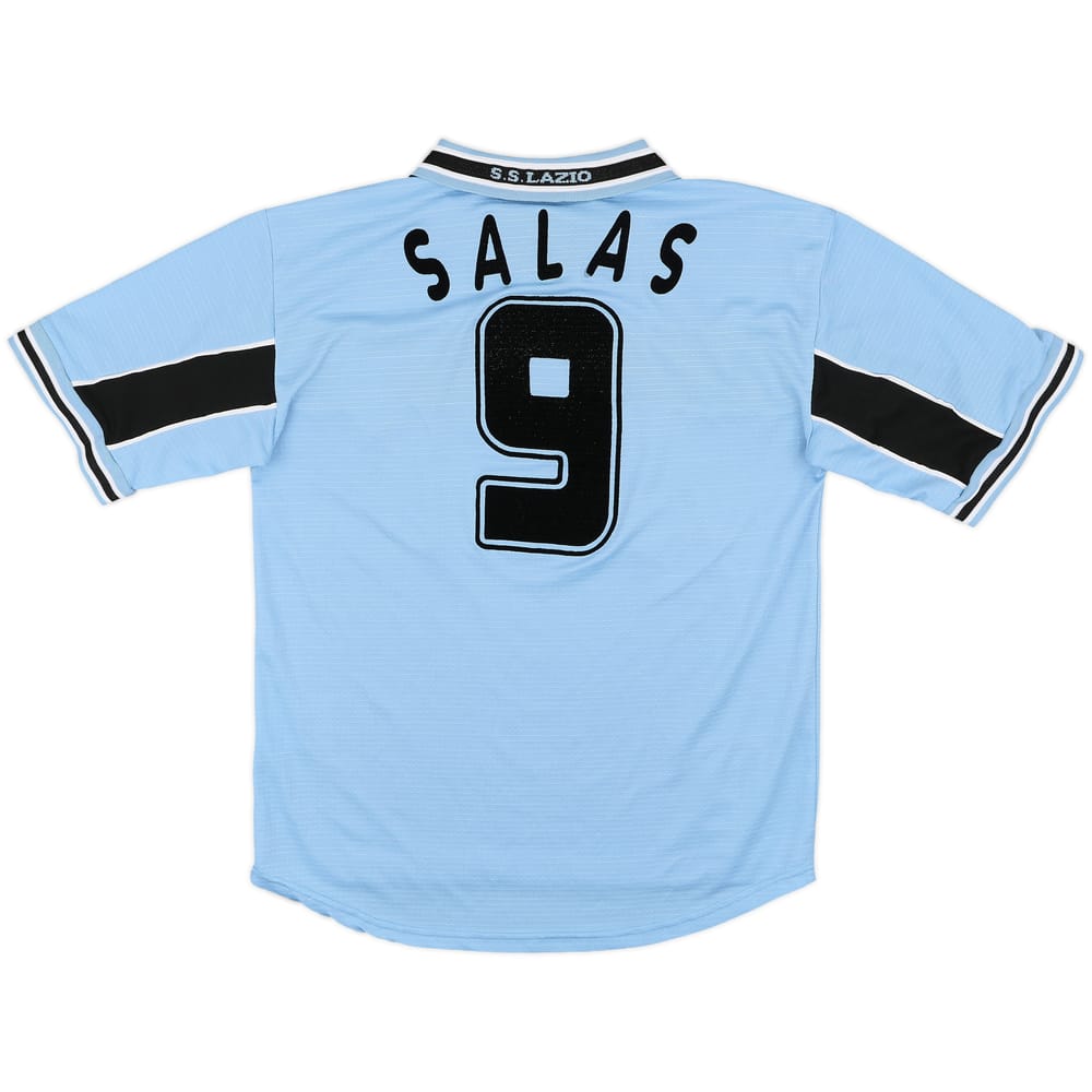 1998-00 Lazio Home Shirt Salas #9 - 7/10 - (XL)
