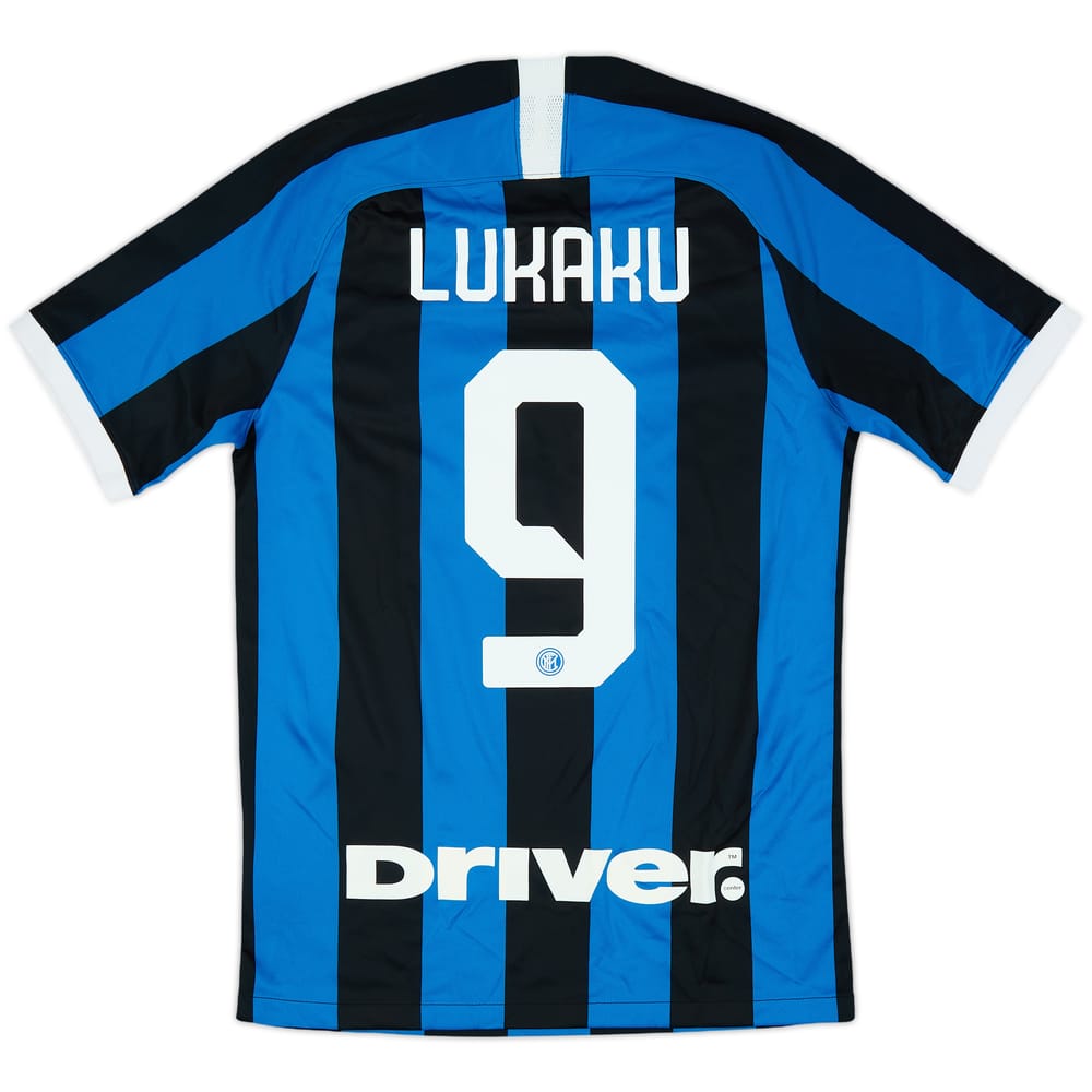 2019-20 Inter Milan Home Shirt Lukaku #9 - 8/10 - (S)
