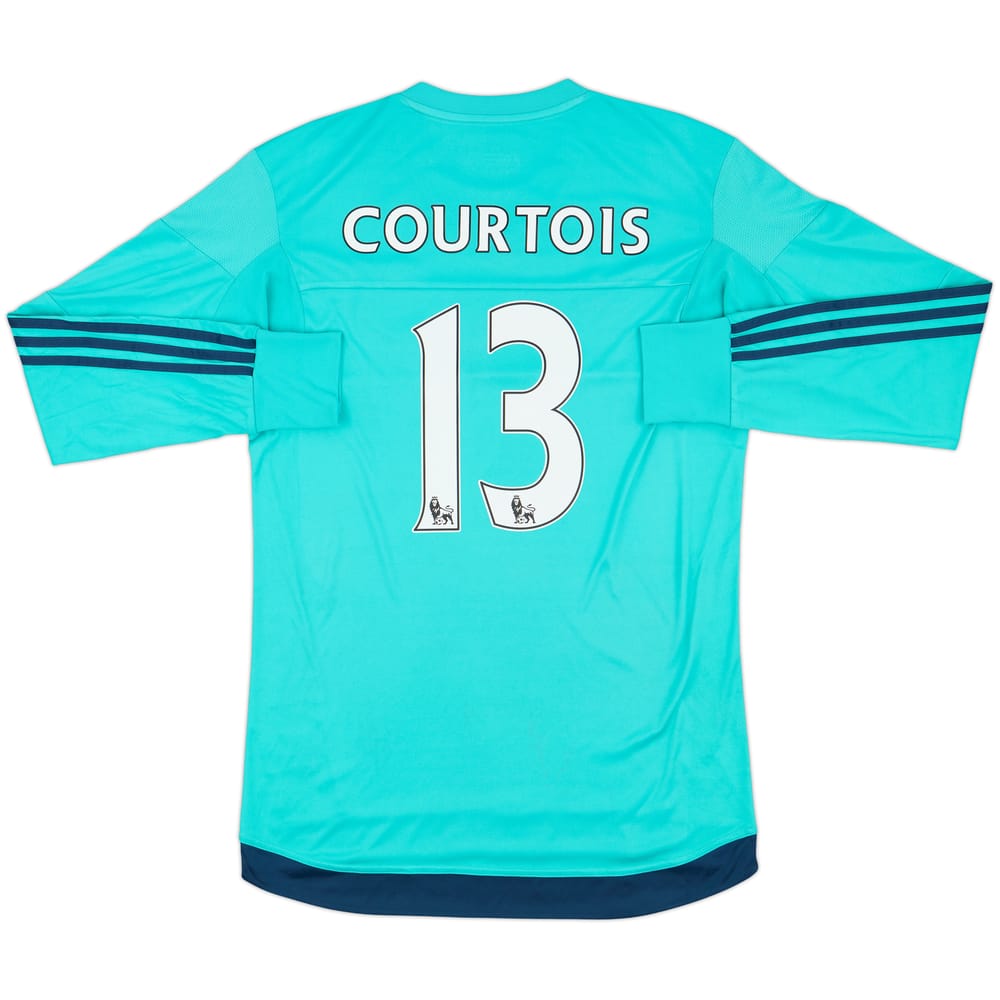 2015-16 Chelsea GK Shirt Courtois #13 - 7/10 - (M)