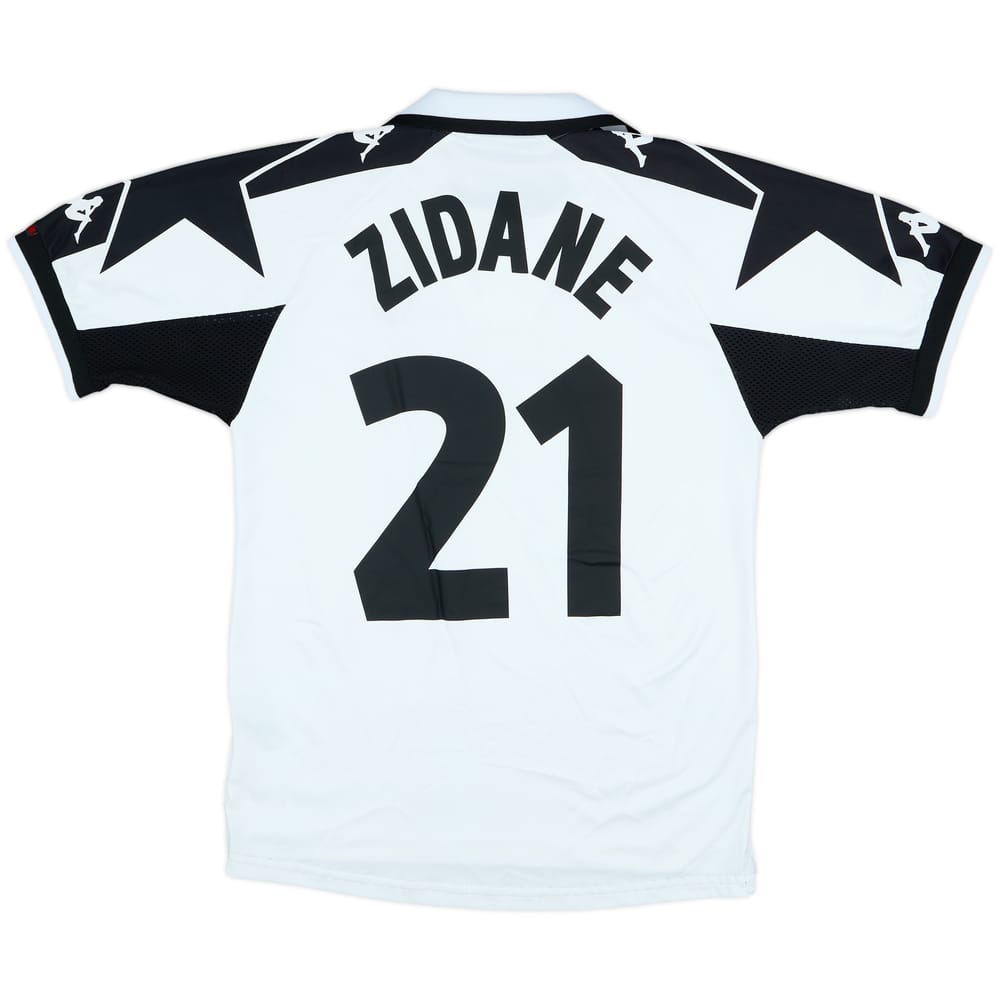 1998-99 Juventus Away Shirt Zidane #21 - 7/10 - (S)