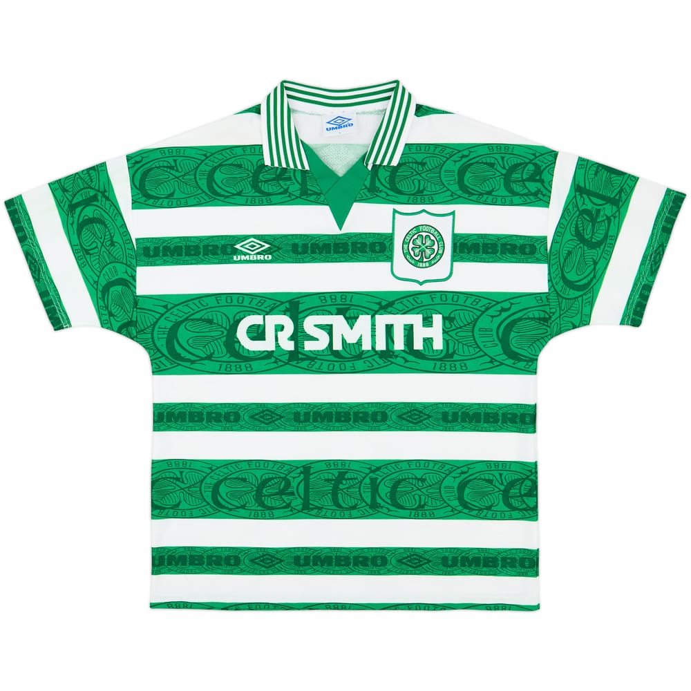 1995-97 Celtic Home Shirt - 9/10 - (L)