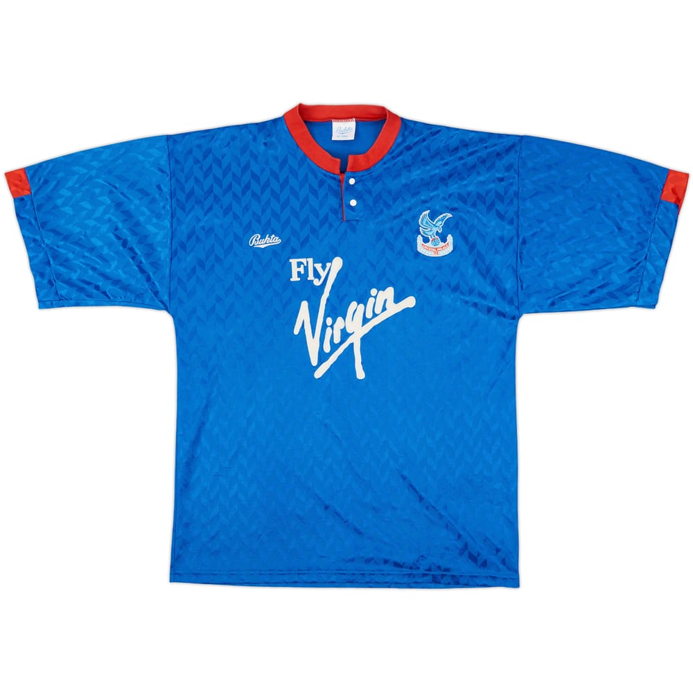 1990-91 Crystal Palace Away Shirt - 8/10 - (L)