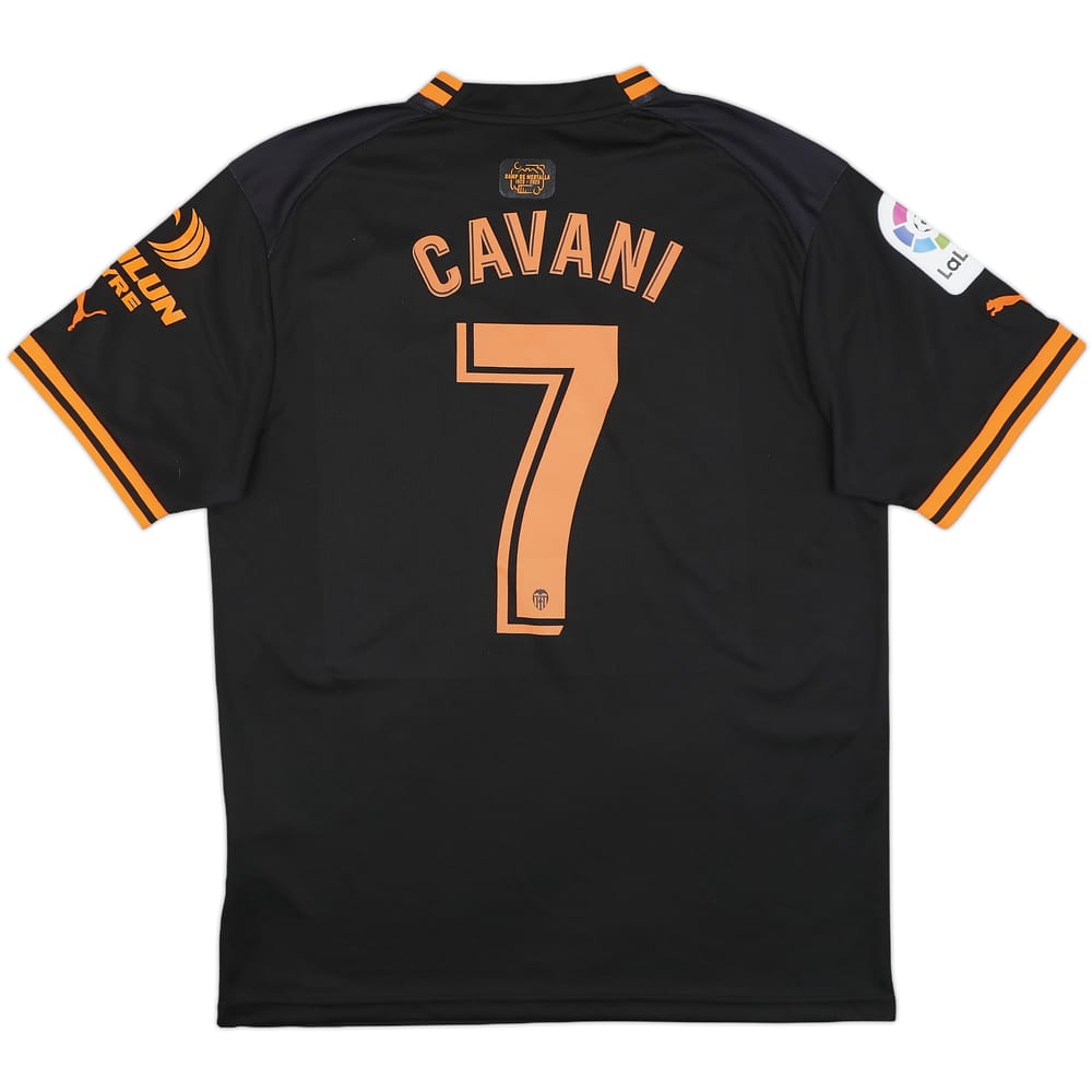 2022-23 Valencia Away Shirt Cavani #7 - 8/10 - (L)
