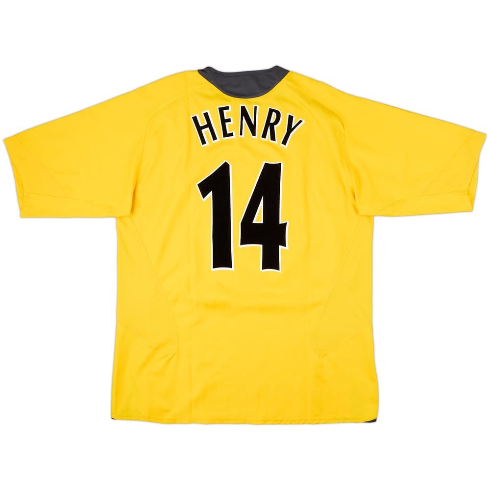 2005-06 Arsenal Away Shirt Henry #14 - 4/10 - (XL)