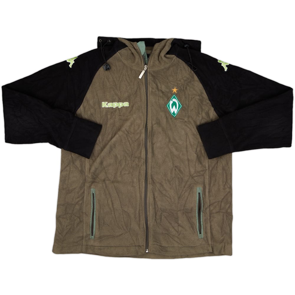 2006-07 Werder Bremen Kappa Hooded Fleece Jacket - 6/10 - (L)