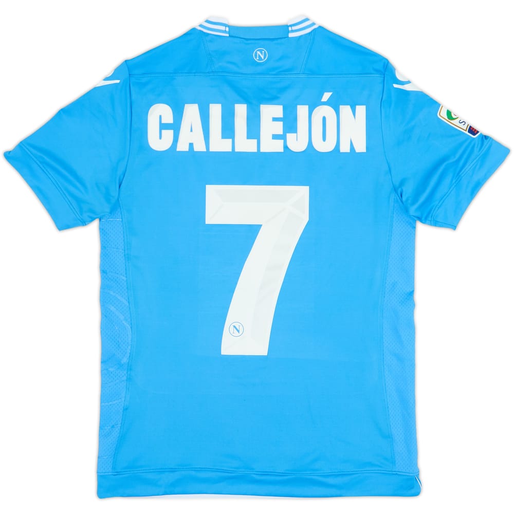 Camiseta de local del Napoli 2013-14 Callejon #7 (L)