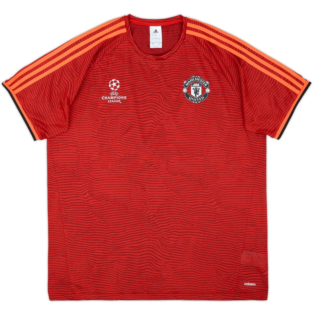 2015-16 Manchester United adidas Champions League Training Shirt - 10/10 - (L)
