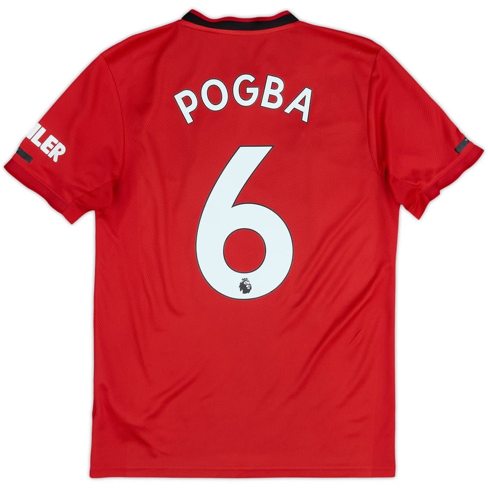 2019-20 Manchester United Home Shirt Pogba #6 - 5/10 - (S)