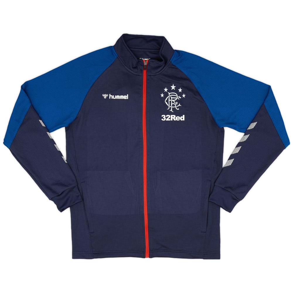 2018-19 Rangers Hummel Track Jacket - 9/10 - (L)