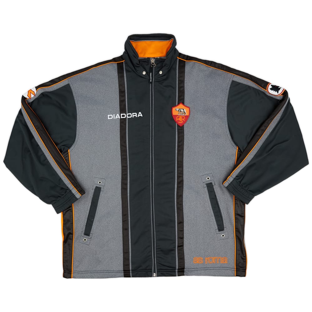 1999-00 Roma Diadora Track Jacket - 9/10 - (XL)