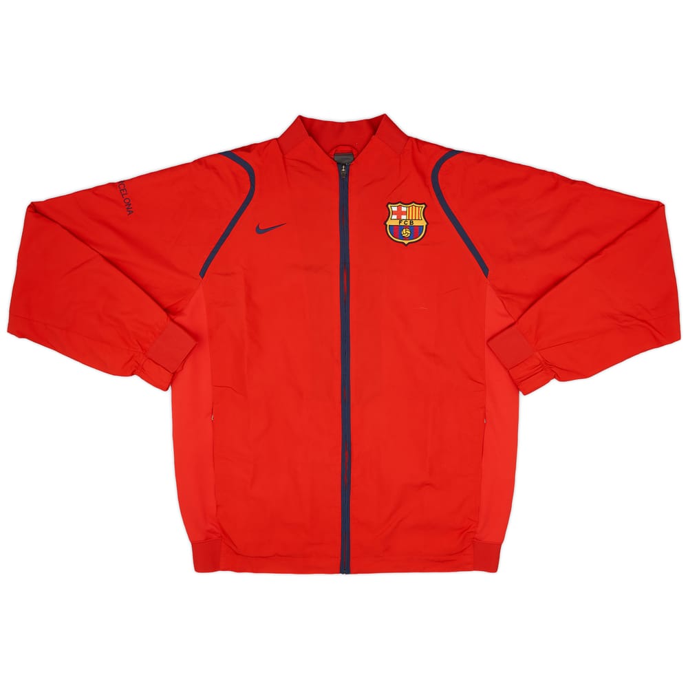 2006-07 Barcelona Nike Track Jacket - 9/10 - (XL)