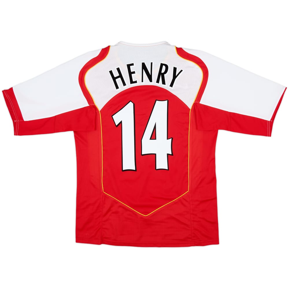 2004-05 Arsenal Home Shirt Henry #14 - 8/10 - (M)
