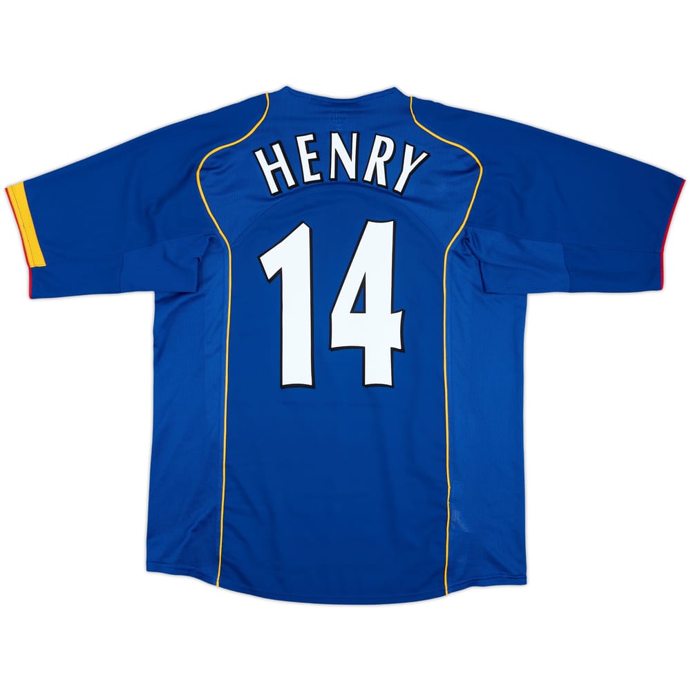2004-06 Arsenal Away Shirt Henry #14 - 8/10 - (L)