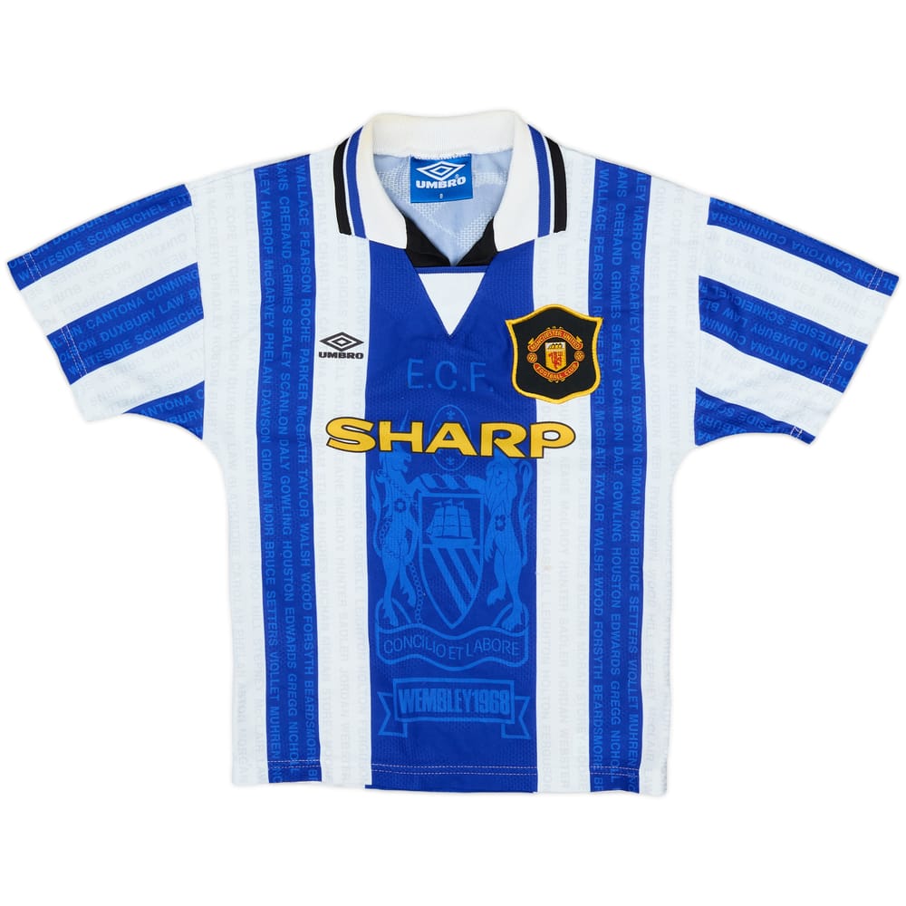 1994-96 Manchester United Third Shirt - 8/10 - (S.Boys)